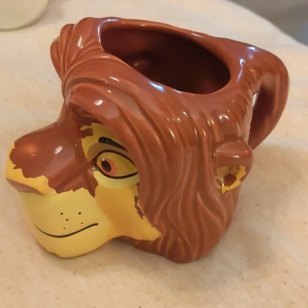 Disney Simba 3d Lion King coffee/tea mug